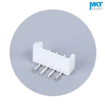 

100Pcs EH 2.54mm Pitch EH2.54 Right Angle Pin Male Box Header Wafer 2P 3P 4P 5P