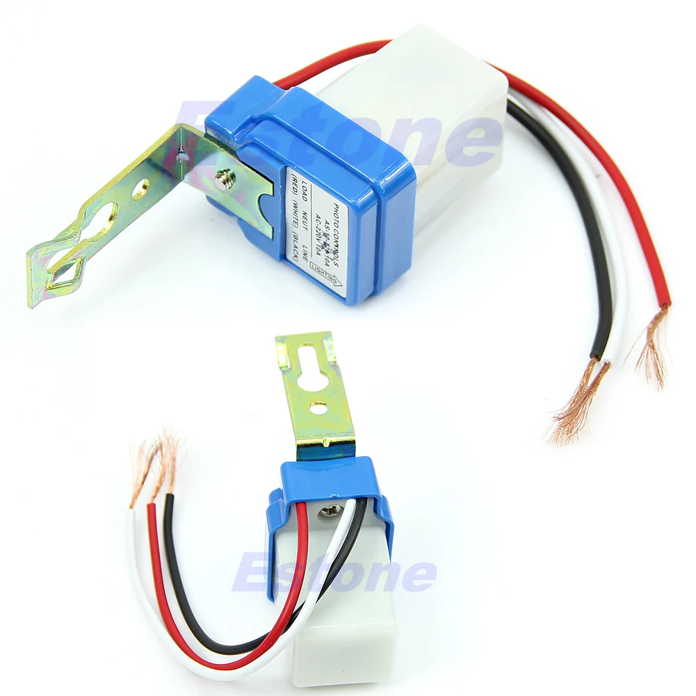 

Automatic Auto On Day Off Street Light Switch 10A Night Control Sensor AC 220V