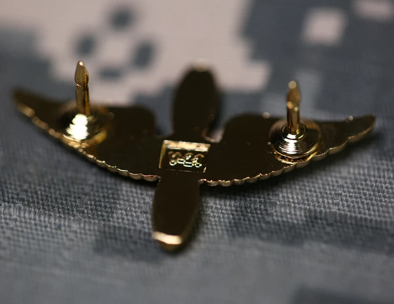 Golde US Army Air Force воротник цветок военный фанат Стингер металлический пилот из
