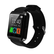 2017 Hot Selling Ce Rohs Silicone Smartwatch U8 Wrist Watch Men And Lady Use Support Bluetooth