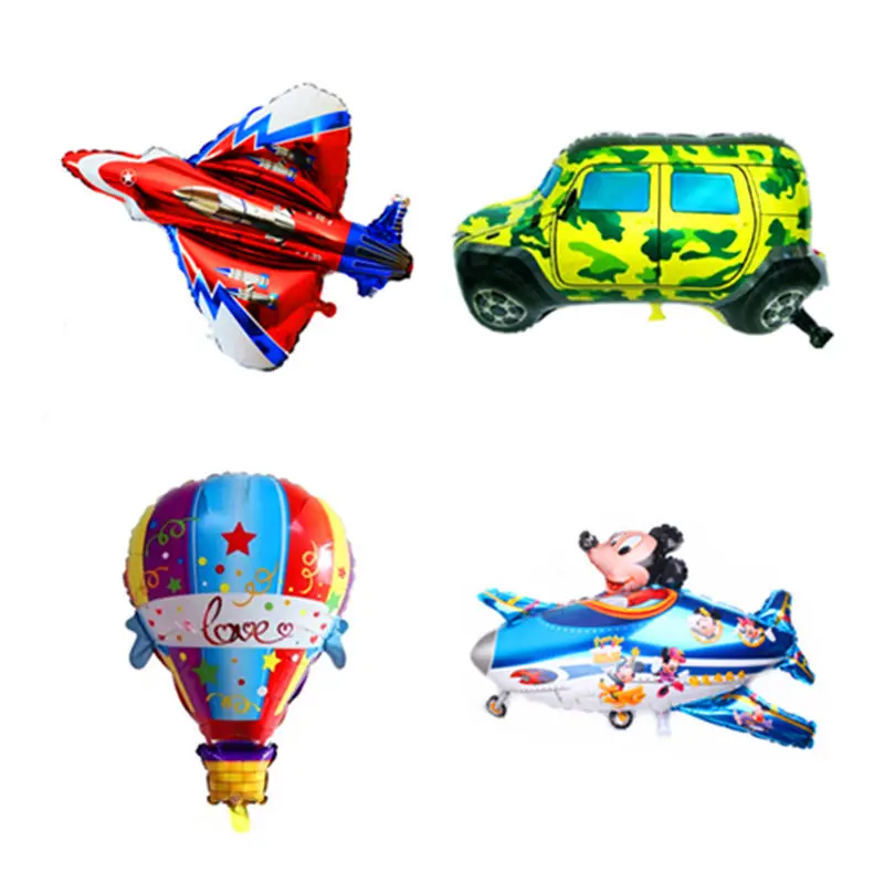 

HDBFH New Vehicle Three-dimensional Aluminum Balloons Holiday Party Wedding Decoration Balloons High Quality