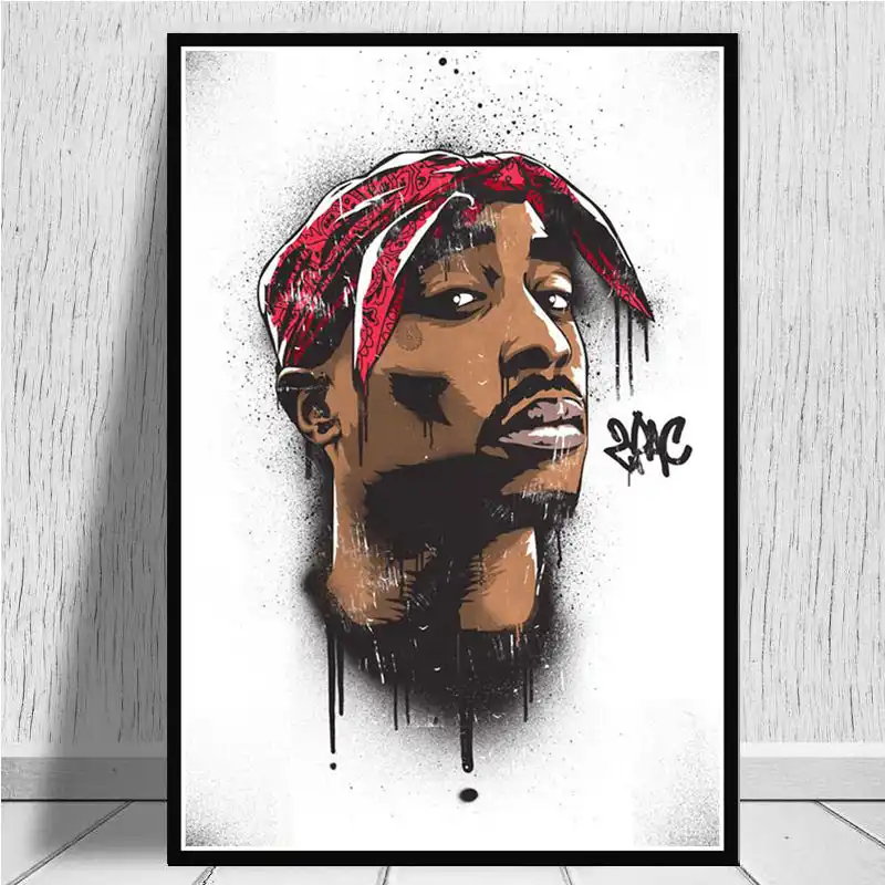 G882 Tupac Shakur 2Pac all eyez on me Music Rapper Star Hot Poster