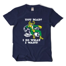 Loki T Shirt Avengers Thor You Mad I do what I want mens summer hip- hop streetwear t shirt 3D anime homme t-shirt Free shipping