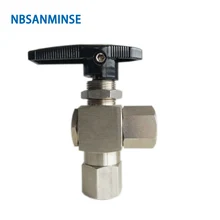 BVL-OD/м Угол высокого давления шаровой клапан 3000 фунтов/кв. дюйм воздушный водяной 1/8 1/4 3/8 1/2 трубы из нержавеющей стали клапан инструменты Sanmin