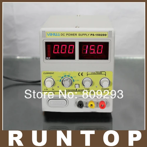 

1502DD+ 15V 2A Adjustable DC Power Supply Mobile phone repair power test regulated power supply
