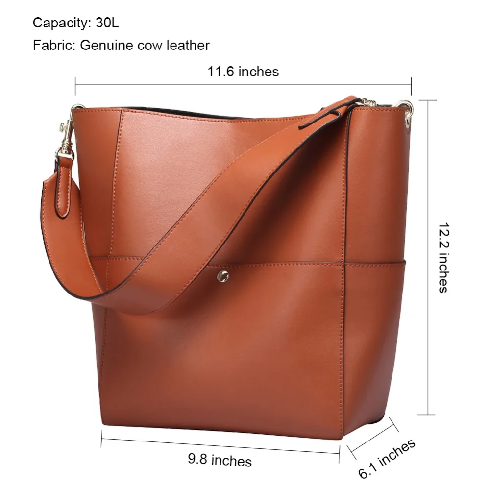

Modoker Women Genuine LeatherTote Bags Large Capacity Women Bags Shoulder Bags Leather Handbags Luxury Lady Hand Bags