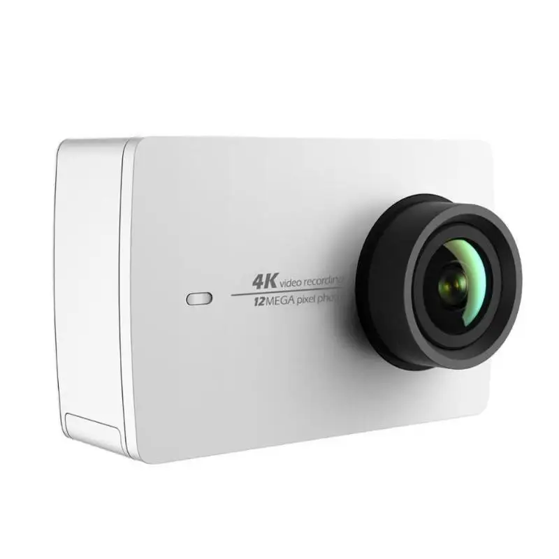 Xiaomi xiaoyi YI 4K Экшн-камера Ambarella A9SE75 Спортивная камера ARM 12MP CMOS 2.19in - Цвет: Белый