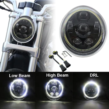 

2019 New products LED Motorcycle Headlamp with Angle eye LED Headlight For VRSCA V-ROD VRod Night Rod 2002-2016