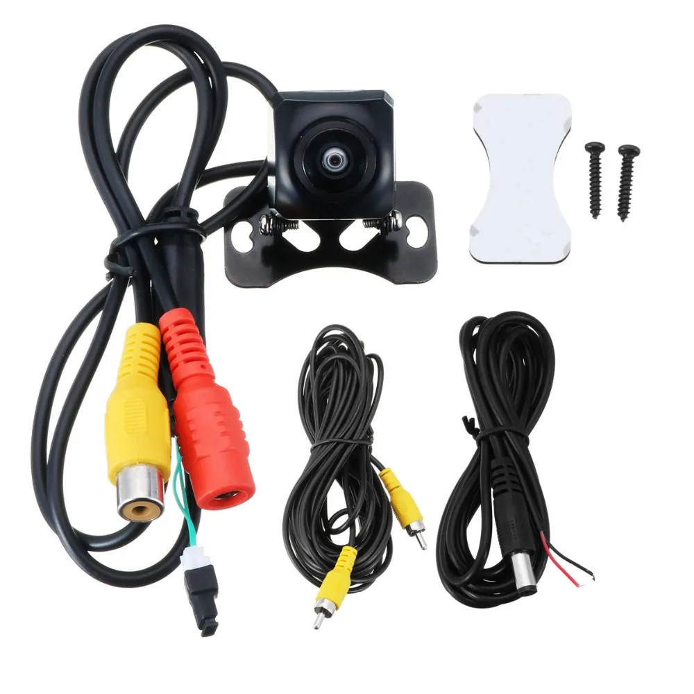 

1set Car Rear View HD Camera With Bracket Kit 170 Night Vision Camera IP68 Tachograph for Phone control Tail Camera