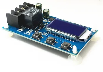 

6-60v 10A Lead-acid Solar Storage Battery Charge Controller Module Protection Board charger Time Switch Battery Capacity
