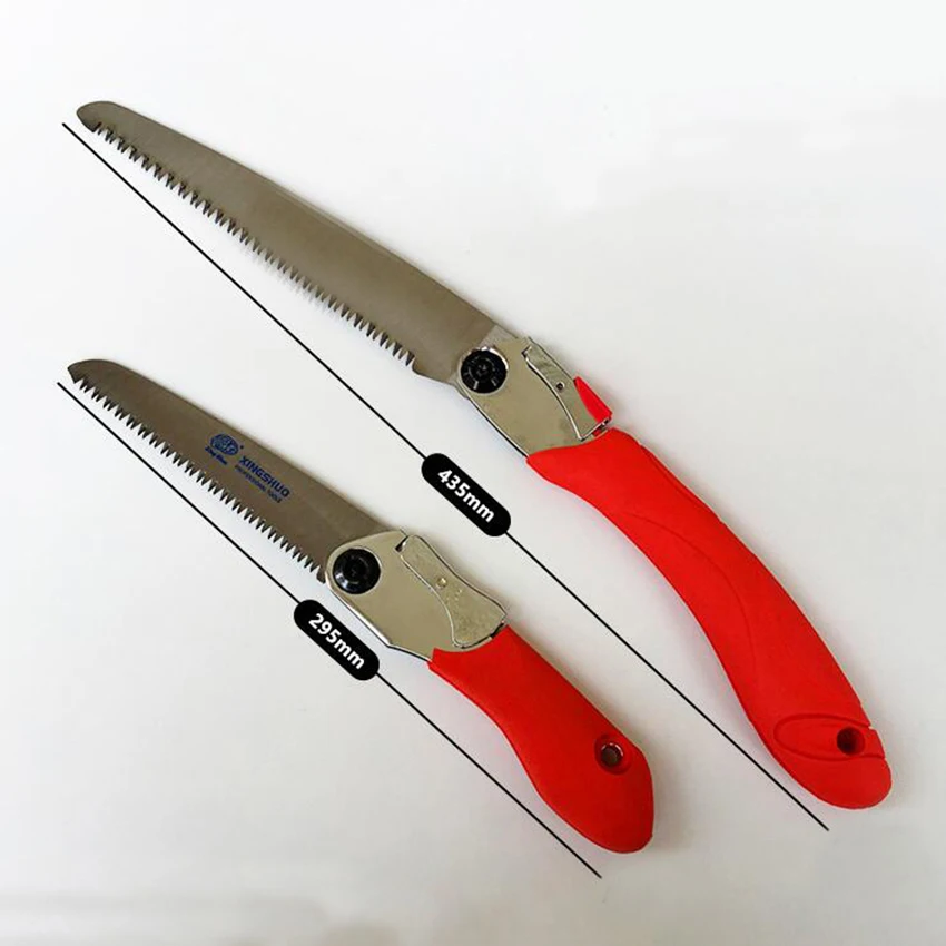 

Mini Portable Home Manual Pruning Hacksaws Garden Folding Trimming Saw Pruning Garden Household Anti-skip Hand Steel Sawing Tool