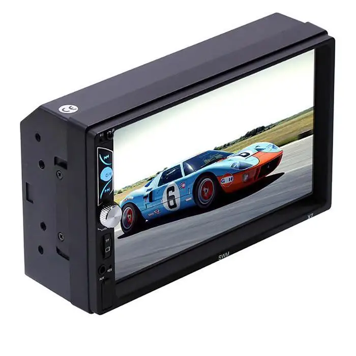 2 Din 7 &quotwifi Bluetooth Автомобильный MP5 плеер авторадио сенсорный экран автомобильный
