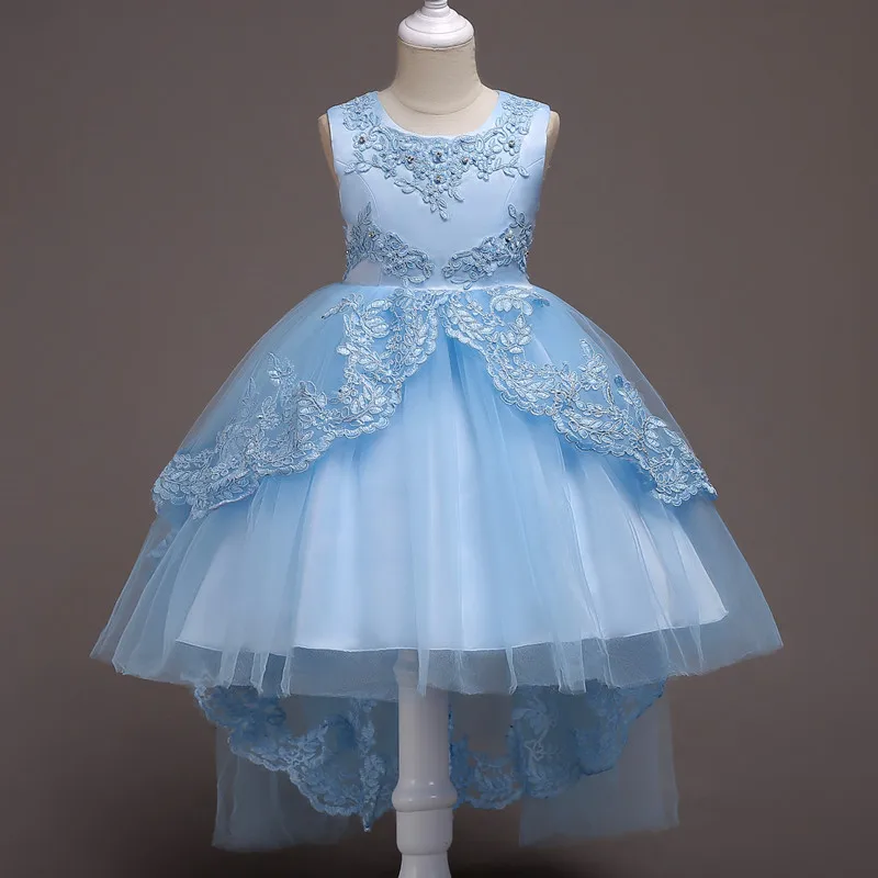

2019 Best Flower Girl Dresses Lace Mesh Flower Sleeveless Ball Gown Modern Holy Communion Dresses Party Dresses For 12 Year Olds