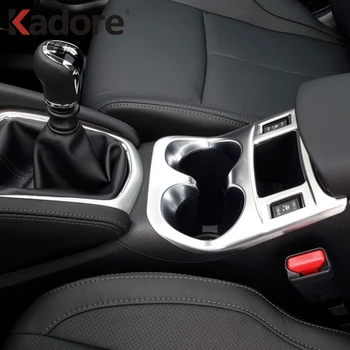 

For Nissan Qashqai 2016 2015 2014 Matte Water Glass Holder Sticker Cup Drink Bottle Cover Decoration Trim Interior Accessories
