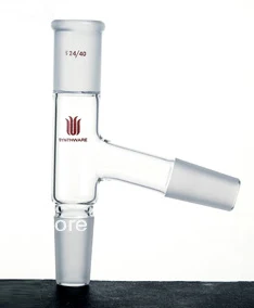 

A354914 synthware,Adapter, Distillation Connecting, Top joint:14/20, Bottom Joint:24/40, Side Joint:19/22