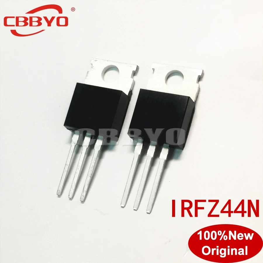 

10pcs/lot IRFZ44N IRFZ44 IRFZ44NPBF 55V 41A 17.5mOhm 42nC TO-220