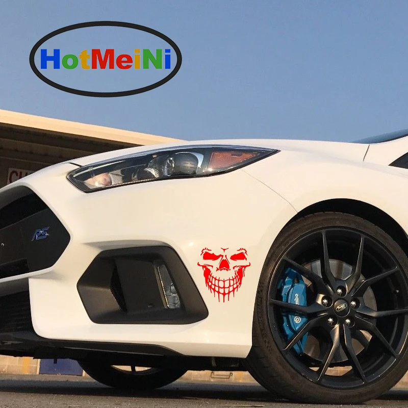 HotMeiNi виниловая наклейка на голову 15*15 см с большим графическим рисунком JDM для