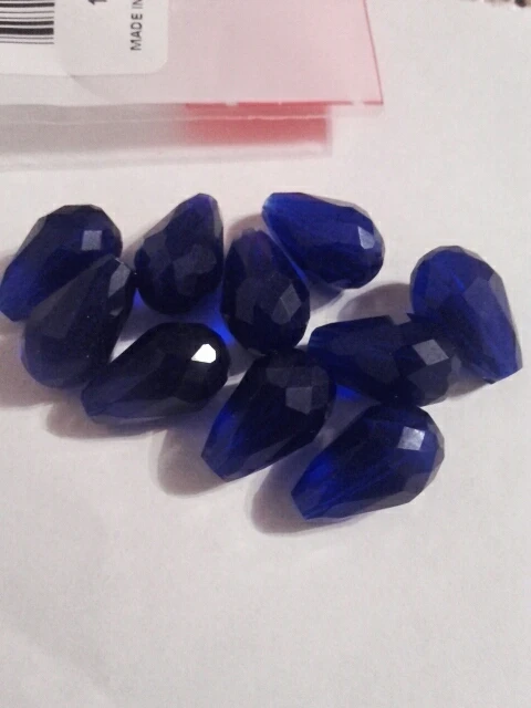 10 шт. бусины из страз 8 х1 1 мм х15 мм|beads colorful|crystal beadsglass crystal beads |