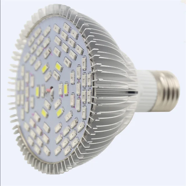 Full Spectrum Led Grow Light 30W 50W 80W E27 Led Grow Lamp For Plants