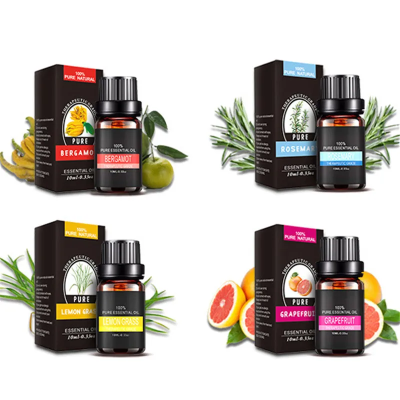 Online 10 Ml Lavender Minyak Wangi Murni Alami Tanaman Minyak Esensial untuk Aromatik Aromaterapi Diffuser Minyak Pijat Bersantai