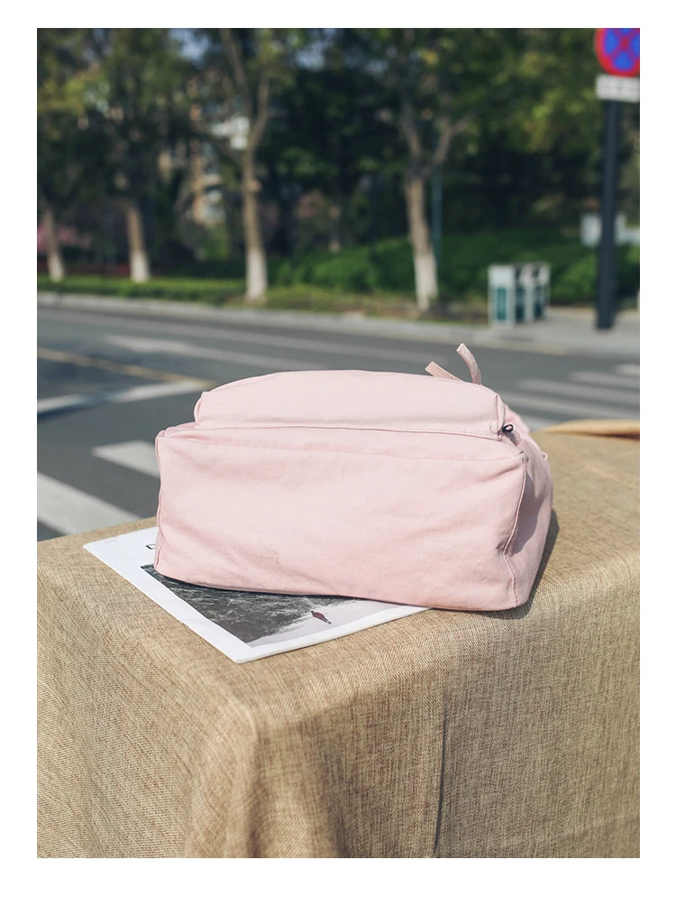 Menghuo High Quality Women Canvas Backpack Teenage Girls Leisure Backpack Bag Vintage Stylish Female School Bag Bookbag Mochilas (23)