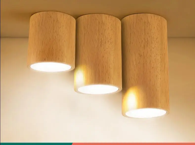 

Living room ceiling lamp wood modern minimalist lamp