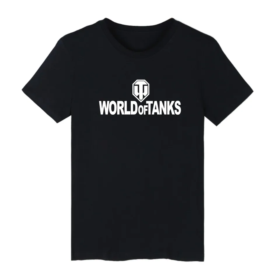 Футболка мужская хлопковая с коротким рукавом и принтом World Of Tanks|brand t shirt men|t ment men