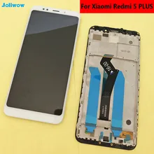 Продажа Тестирование! 5,99 «для Xiaomi Redmi 5 плюс ЖК-дисплей Дисплей + Сенсорный экран + рамка планшета сборки Замена аксессуары для Redmi5 плюс