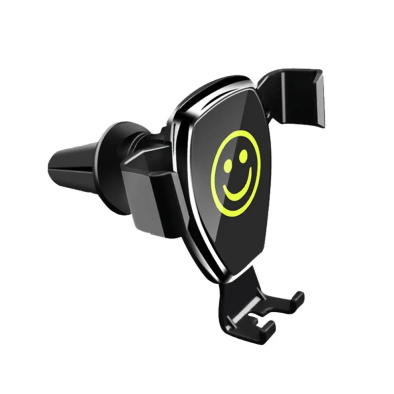 

Air Vent Universal Car Phone Holder Stand Car Gravity Mount Bracket Carbon Fiber Non-slip Triangle Fixed
