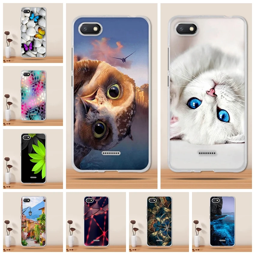 

for Coque Xiaomi Redmi 6A Case Silicon Funda Back Cover For Redmi 6A Case Soft TPU Phone case For Xiaomi Redmi 6 A Redmi6A Cover