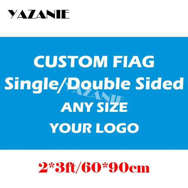 yazanie 60 90cm custom printed party happy birthday flags and birthday flags banners