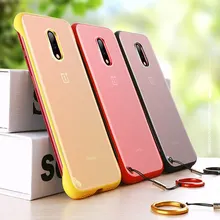 Original Touch Feeling For Oneplus 7 Pro Case Slim Transparent Cover For Oneplus 7 Anti-knock Frosted One Plus Case Finger Ring