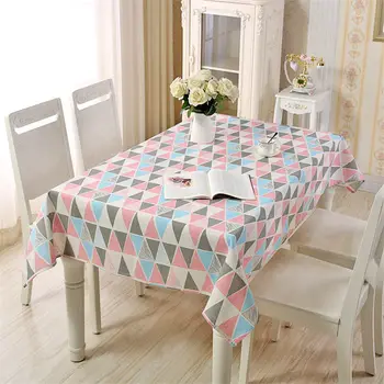 

Cotton And Linen Tablecloth Fresh Table Cloth For Home Hotel Decor Pastoral Table Cover 15 Size Waterproof Desk Cover Hot Sale