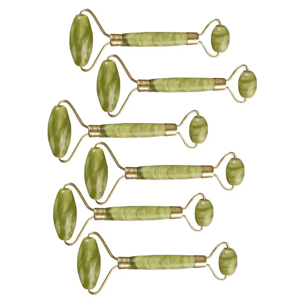 

1Pcs Double Head Faux Jade Face Lifting Up Face Massage Roller Anti Aging Facial Body Beauty Tool Facial Massager Device