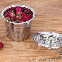 2 шт/лот из нержавеющей сетки мяч многоразовый ситечко травяной запирающийся чай фильтр-инфузор