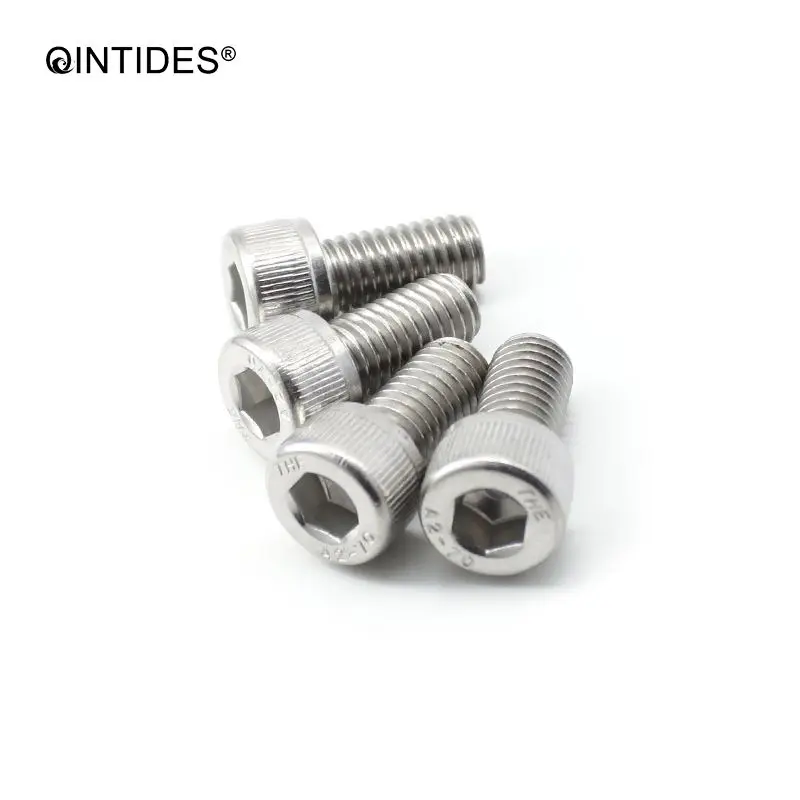 Винты с шестигранной головкой QINTIDES M5 винты из нержавеющей стали 304 DIN 912 *