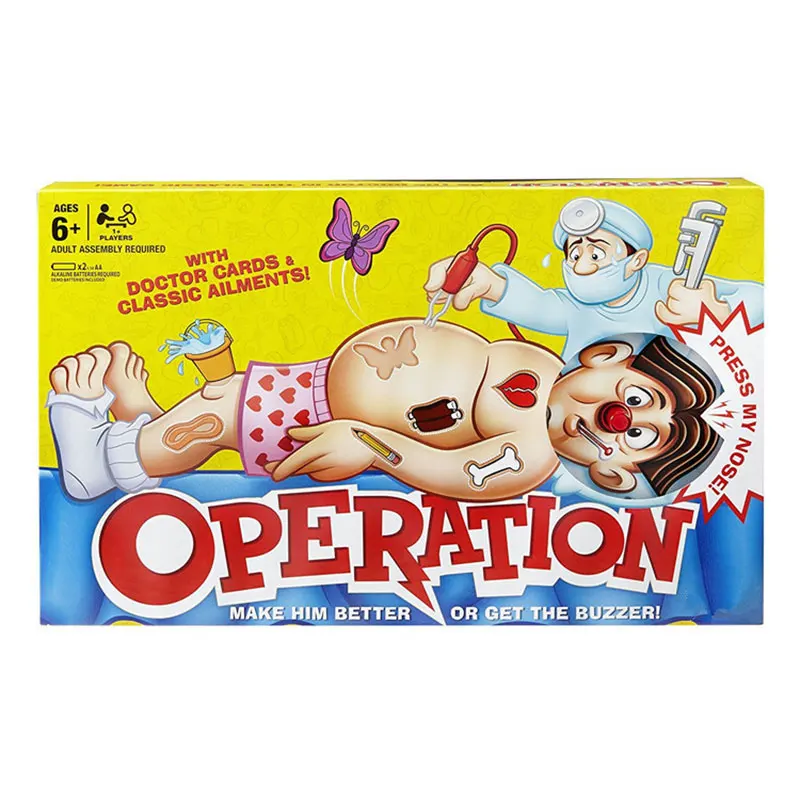 Imagen de Simulation Operation Doctor Toys Set Desktop Fun Game Baby Early Learning Interactive Pretend Play Game Children's Gift Version