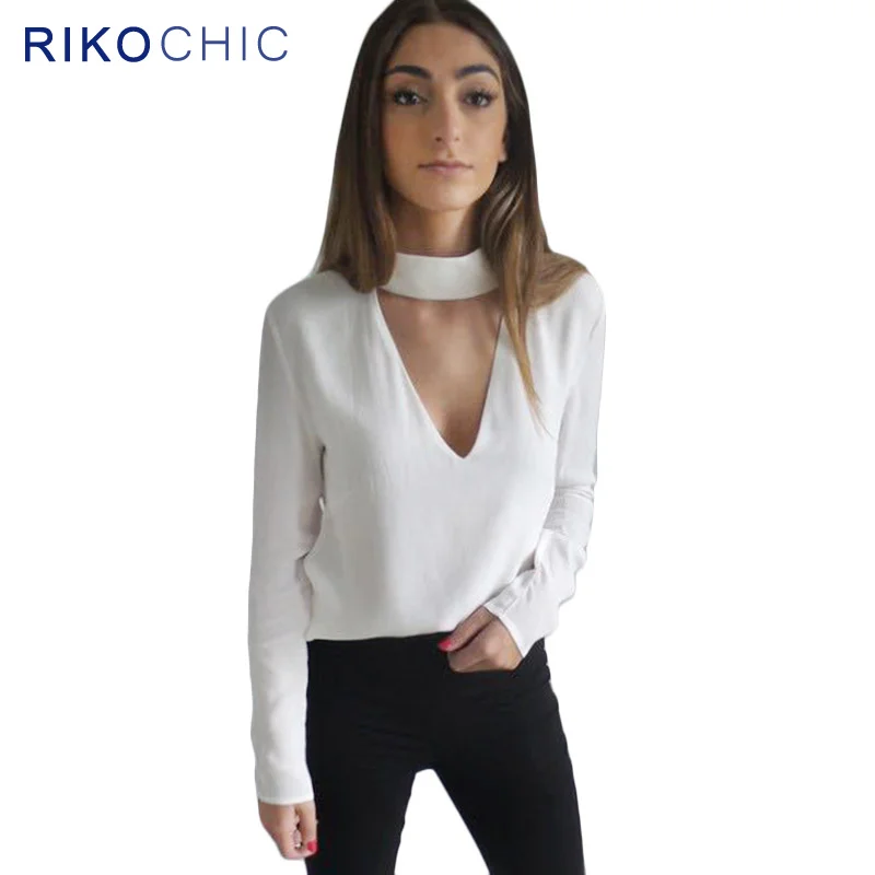 2016 Autumn Women Elegant White Blouse Female Office