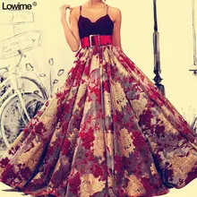 Индивидуальный заказ бальные платья длиной до пола трапециевидной формы красочные ткань турецкий vestidos de 15 anos vestidos спагетти ремень