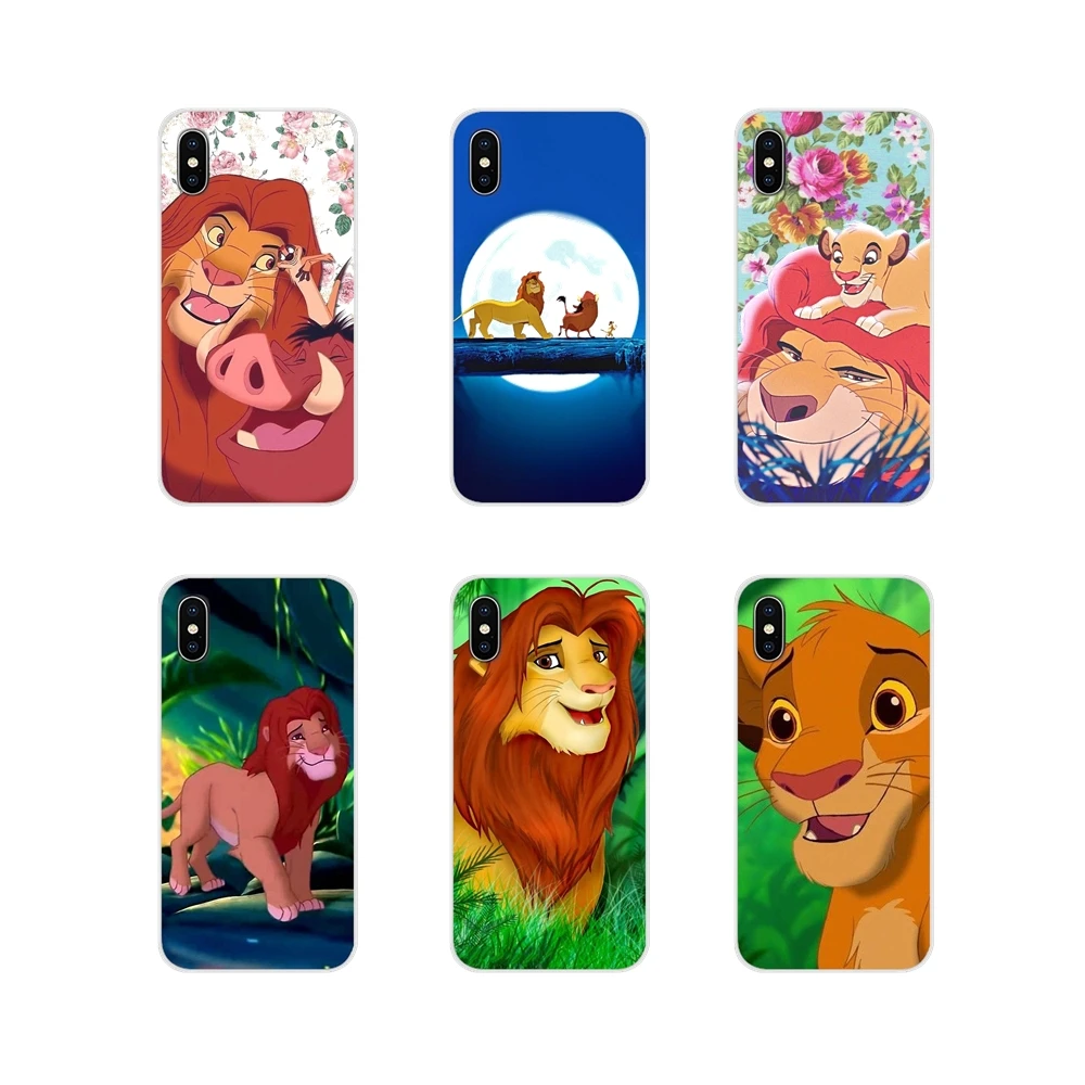 

For Huawei G7 G8 P7 P8 P9 P10 P20 P30 Lite Mini Pro P Smart Plus 2017 2018 2019 Silicone Phone Bag Case Simba Lion King Inspired