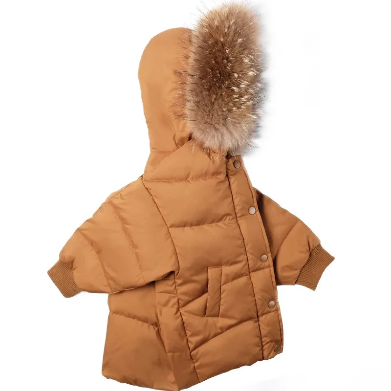 CROAL CHERIE Real Fur Outerwear & Coats Winter Jacket For Girls Boys Children Winter Clothing Outerwear Coat Toddler Clothes   (7)