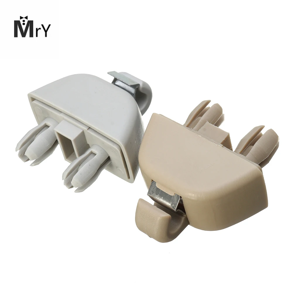 

Beige Inner Sun Visor Hook Clip Bracket Hanger For Audi A1 A3 A4 A5 Q3 Q5 8U0857562A Car Sun Visor Clip