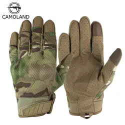2018 новые мужские перчатки полный палец Спорт на открытом воздухе Туризм велосипедные перчатки военные армии США Безопасность Охота CS