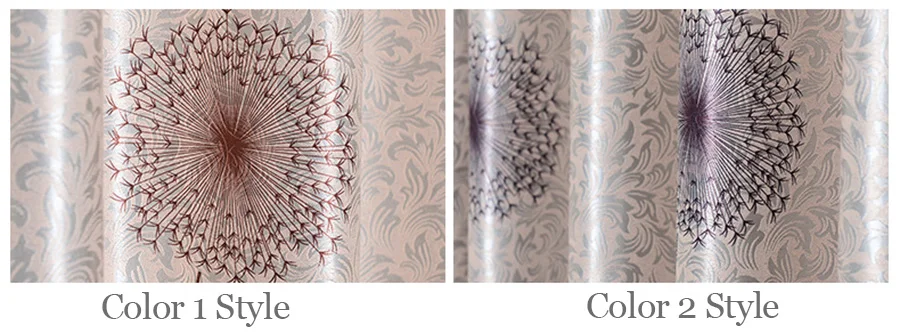 Пасторальная жаккардовая романтическая печать Одуванчик занавески для окна гостиной балдахин тюль для роскошных панелей MY023-40
