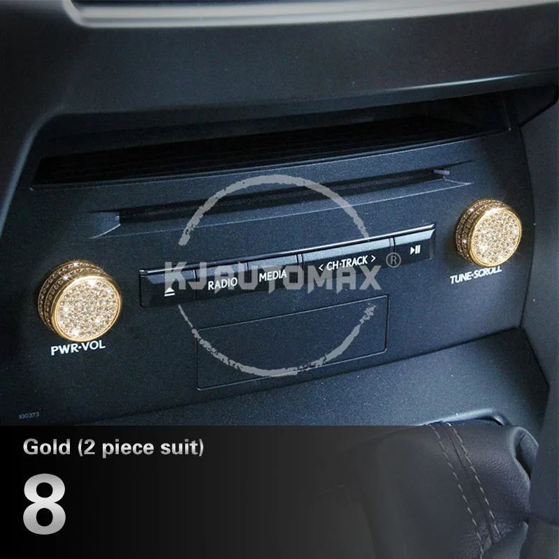 KJAUTOMAX кнопка запуска двигателя ручка с логотипом RingInstrument Outle часы для LEXUS NX200 200t 300h Кристальное украшение