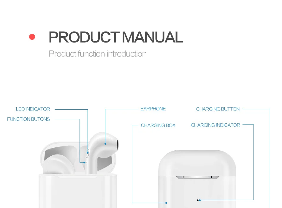 I9s tws Bluetooth наушники мини беспроводные наушники стерео bluetooth Спортивная гарнитура Беспроводные наушники с микрофоном для телефона Xiaomi