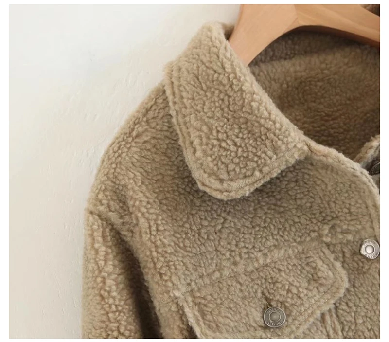 New 2018 Winter Coat Women Winter Casual Brown Long Sleeve Collar Jacket Thick Hooded Cotton Basic Women Warm Parkas D8A22 (3)