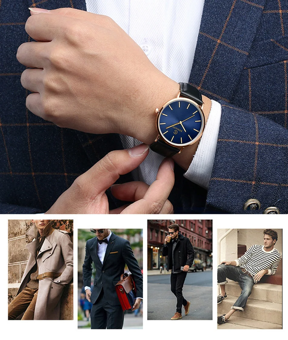 Relogio Masculino Ultra Thin Watches  (12)