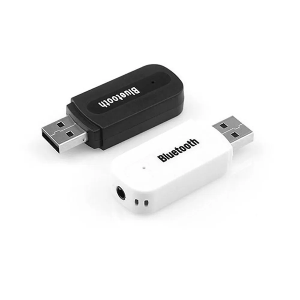 Зарядных порта USB для автомобиля Bluetooth адаптер 3 5 мм Джек приемник Беспроводной с