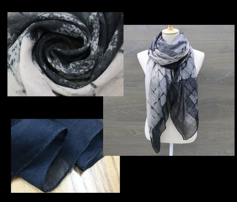 Хлопковый шарф, зимняя шаль для женщин, длинные женские шали и палантины, большой размер,, палантины, хиджаб, накидка, роскошный бренд, высокое качество, модная